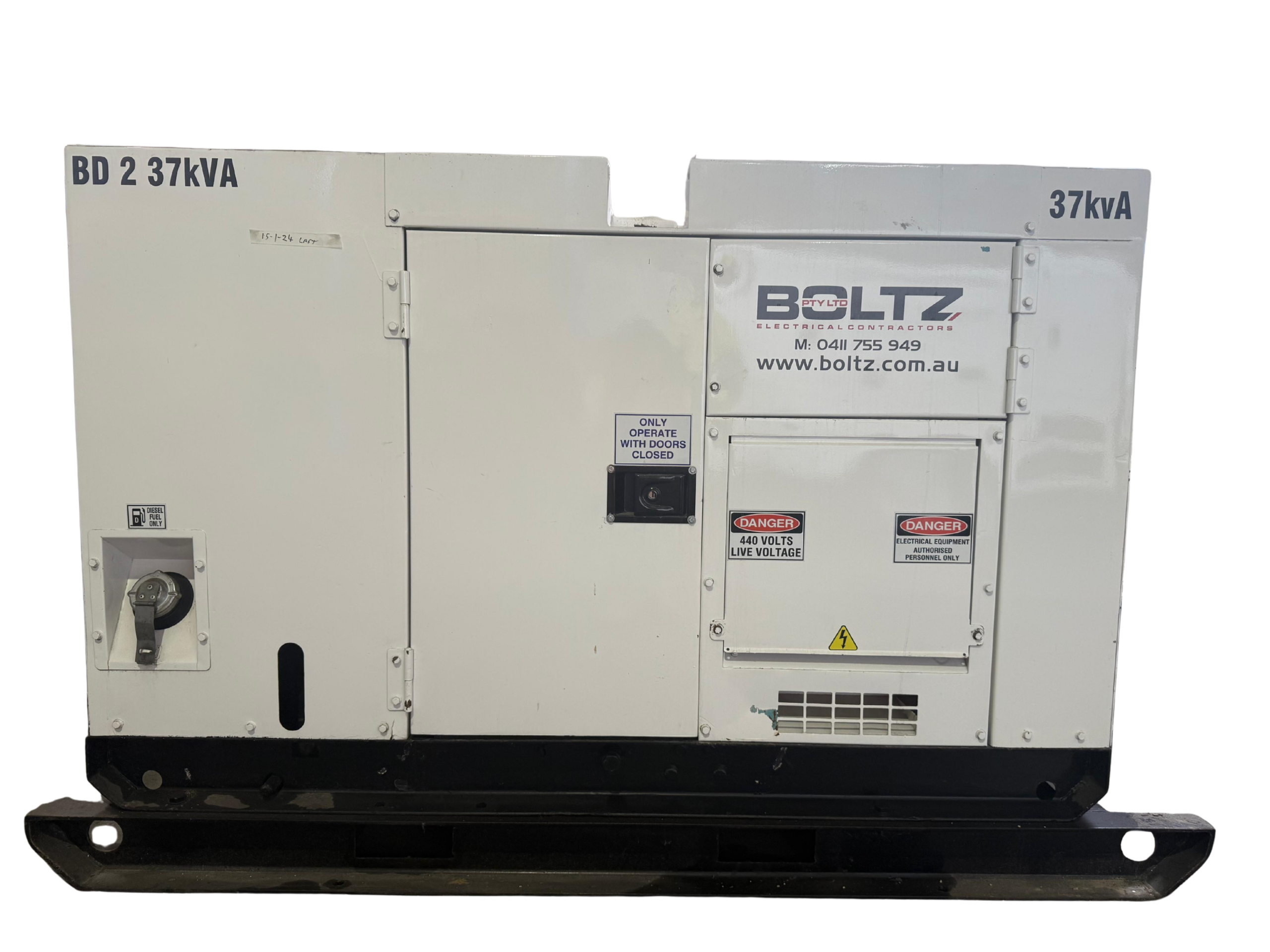 37Kva Generator hire