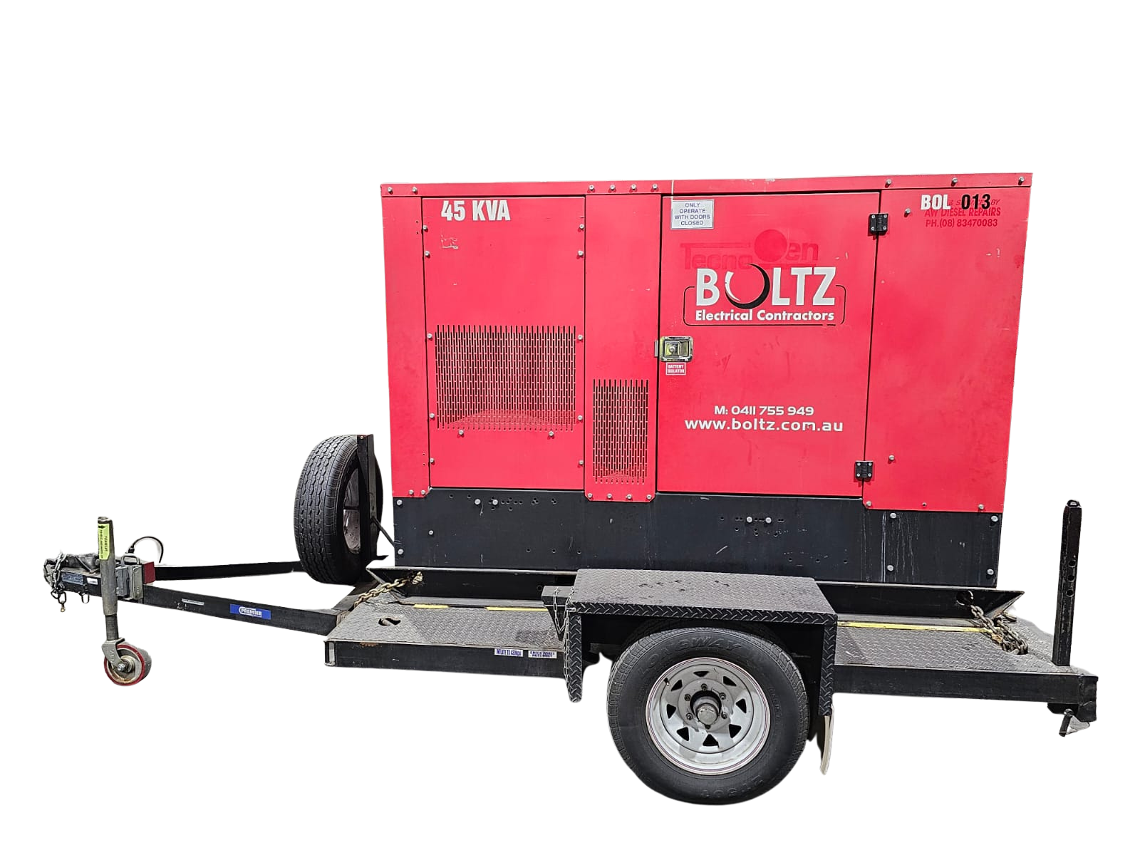 45Kva Generator hire