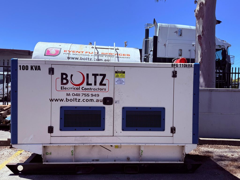 temporary power distribution for event site